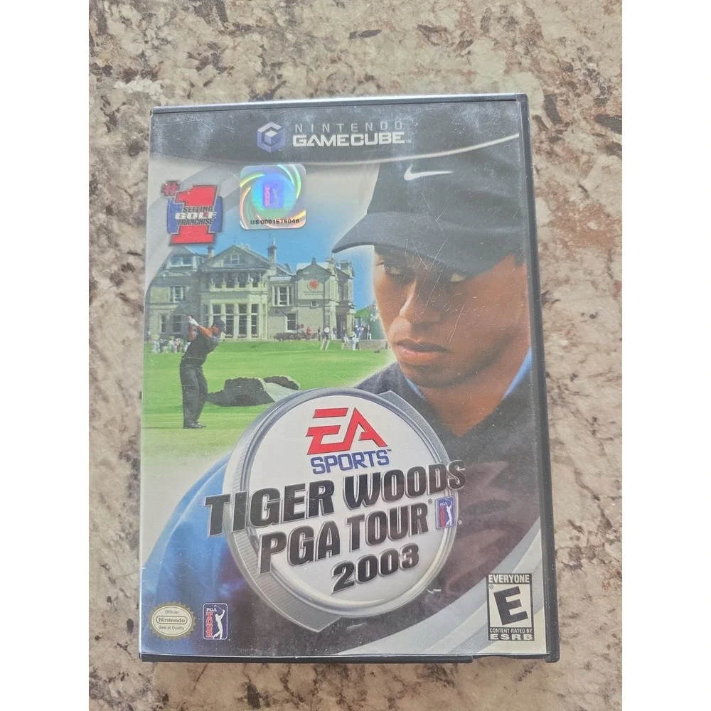 EA SPORTS Tiger Woods PGA Tour 2003 Nintendo GameCube Manual Included E